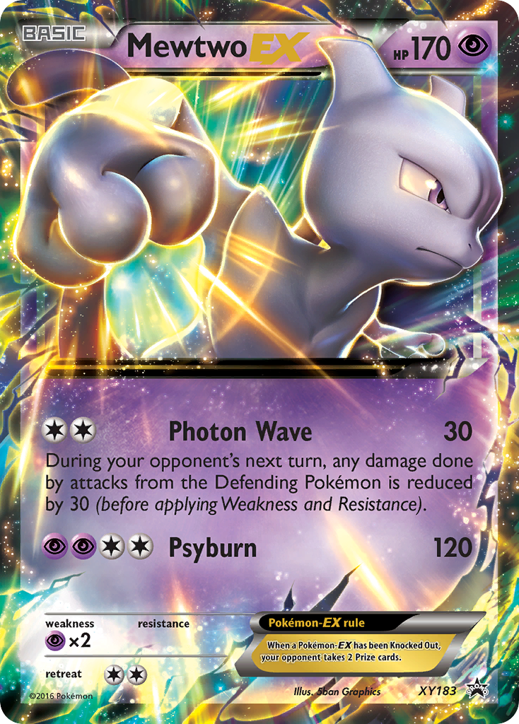 Mewtwo EX (XY183) [XY: Black Star Promos] - Waypoint Games CA