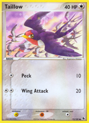 Taillow (72/109) [EX: Ruby & Sapphire] - Waypoint Games CA