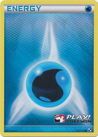 Water Energy (107/114) (Play Pokemon Promo) [Black & White: Base Set] - Waypoint Games CA