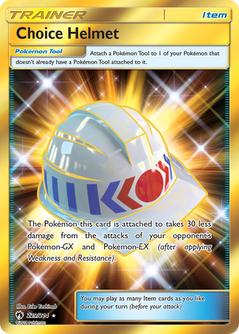 Choice Helmet (229/214) [Sun & Moon: Lost Thunder] - Waypoint Games CA