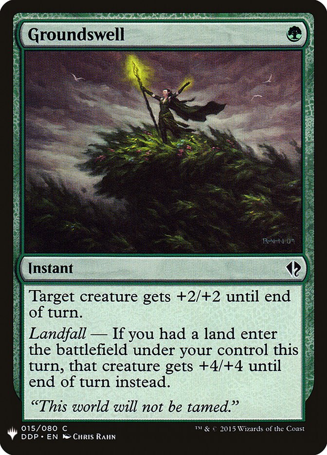 Groundswell [Mystery Booster] - Waypoint Games CA