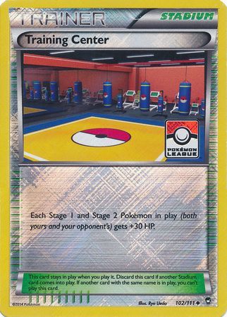 Training Center (102/111) (League Promo) [XY: Furious Fists] - Waypoint Games CA