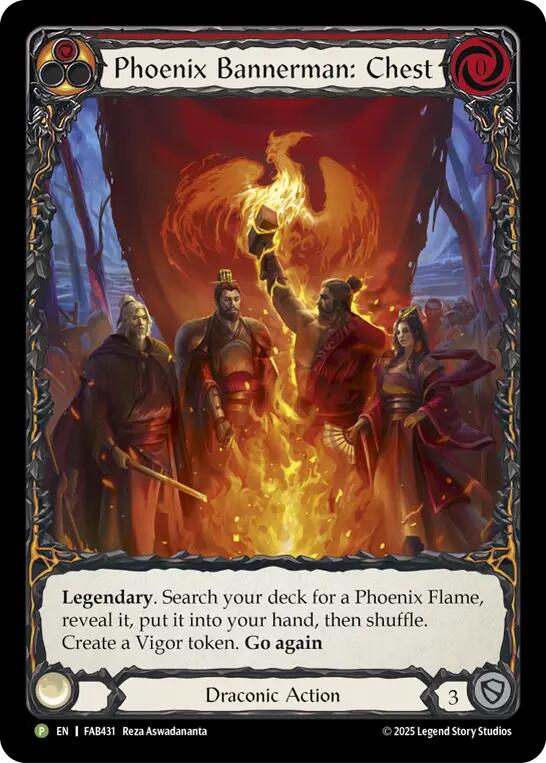 Phoenix Bannerman: Chest [FAB431] (Promo)  Cold Foil