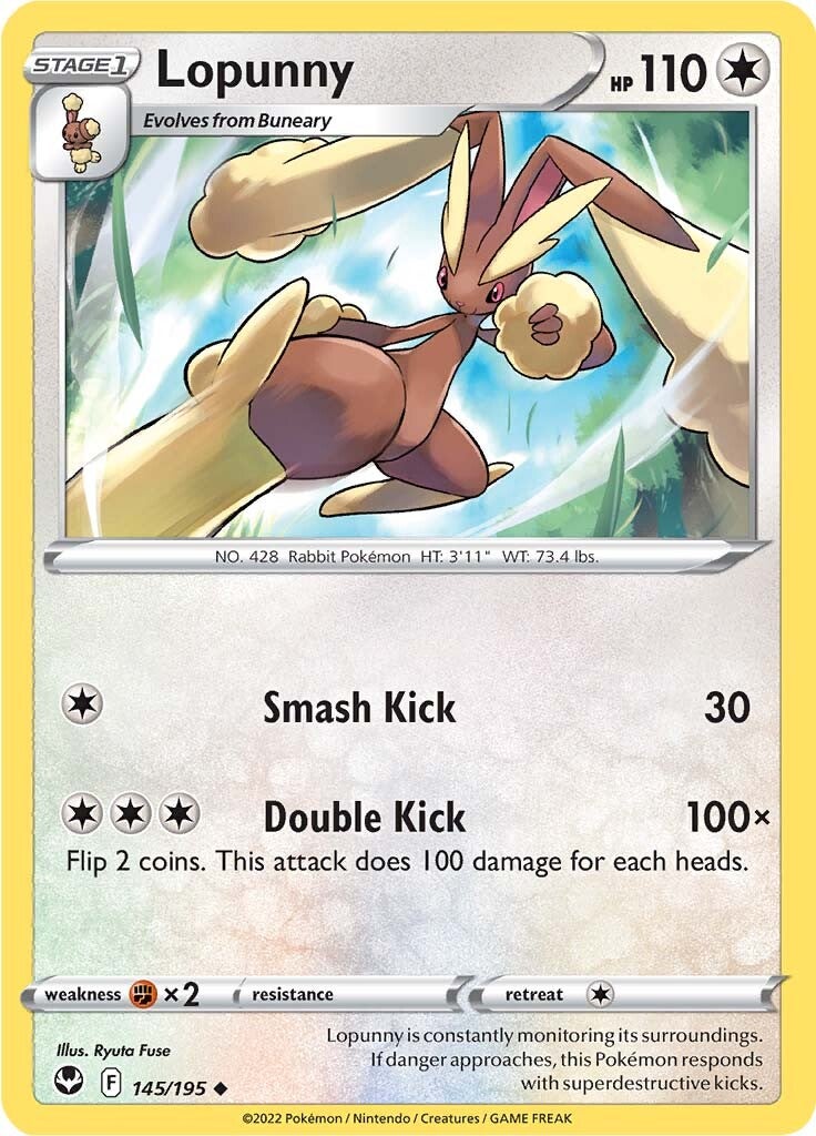 Lopunny (145/195) [Sword & Shield: Silver Tempest]