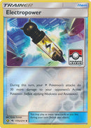 Electropower (172a/214) (League Promo) [Sun & Moon: Lost Thunder] - Waypoint Games CA