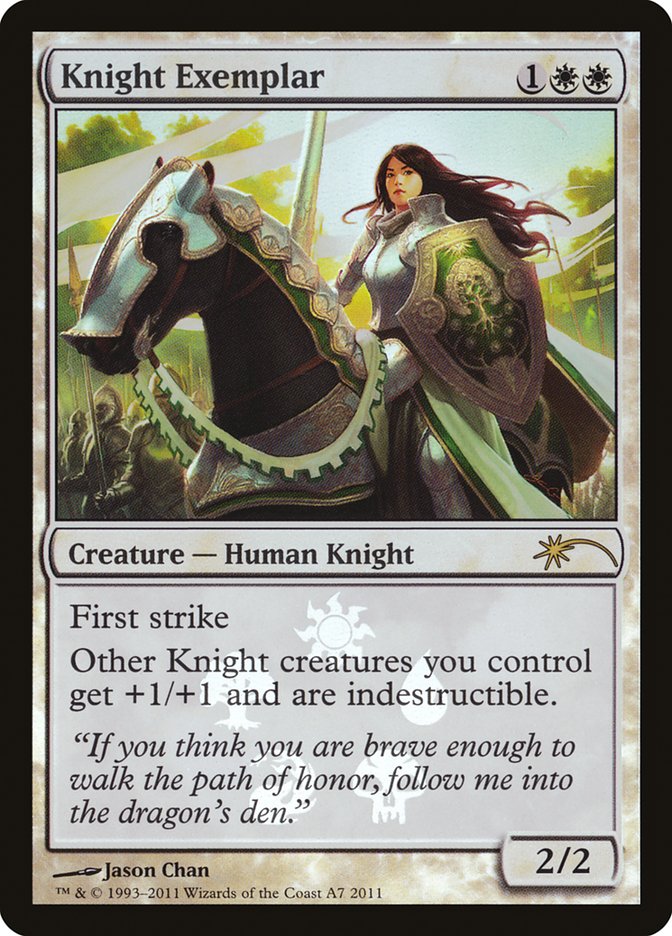 Knight Exemplar [Resale Promos] - Waypoint Games CA