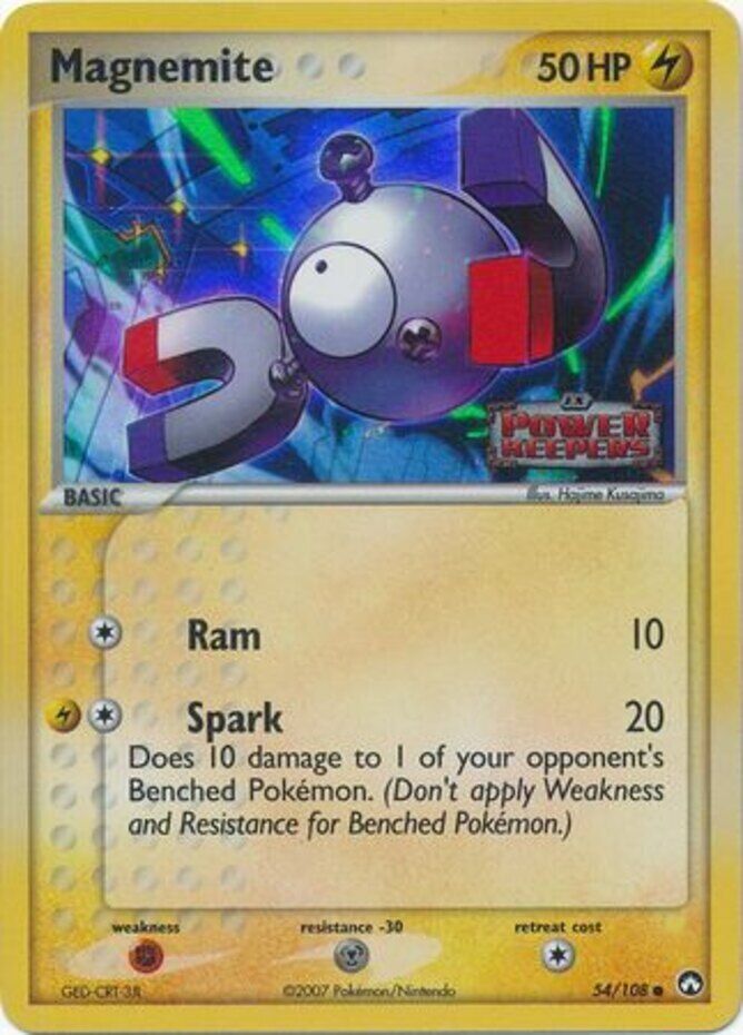 Magnemite (54/108) (Stamped) [EX: Power Keepers] - Waypoint Games CA