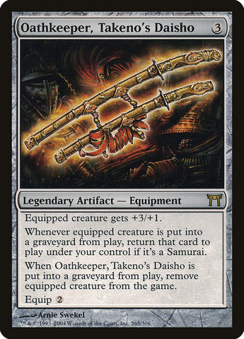 Oathkeeper, Takeno's Daisho [Champions of Kamigawa] - Waypoint Games CA