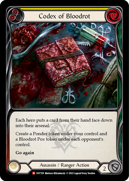 Codex of Bloodrot [OUT159] (Outsiders) - Waypoint Games CA