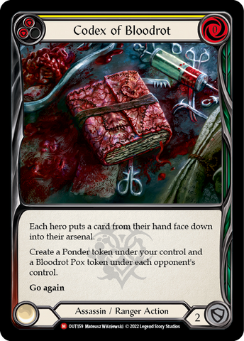 Codex of Bloodrot [OUT159] (Outsiders) - Waypoint Games CA