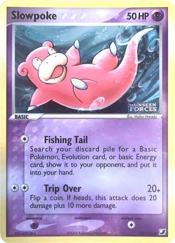 Slowpoke (72/115) (Stamped) [EX: Unseen Forces] - Waypoint Games CA