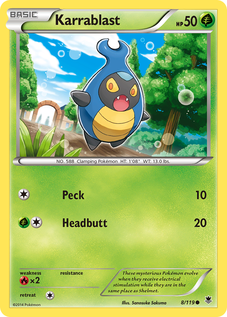 Karrablast (8/119) [XY: Phantom Forces] - Waypoint Games CA