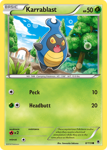 Karrablast (8/119) [XY: Phantom Forces] - Waypoint Games CA