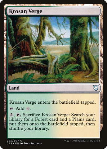 Krosan Verge [Commander 2018] - Waypoint Games CA