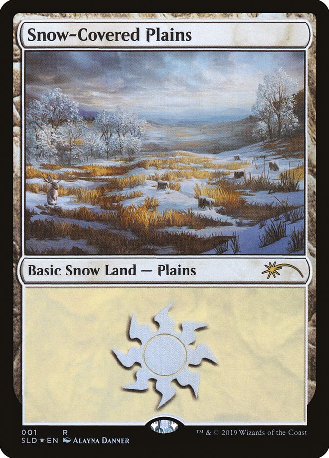 Snow-Covered Plains (001) [Secret Lair Drop Series] - Waypoint Games CA