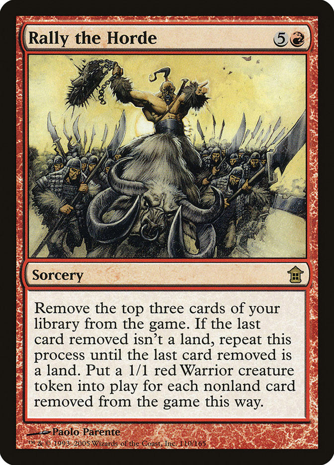 Rally the Horde [Saviors of Kamigawa] - Waypoint Games CA