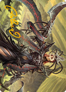 Testament Bearer Art Card (Gold-Stamped Signature) [Phyrexia: All Will Be One Art Series] - Waypoint Games CA