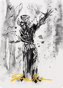 Rustvine Cultivator Art Card (Gold-Stamped Signature) [Phyrexia: All Will Be One Art Series] - Waypoint Games CA