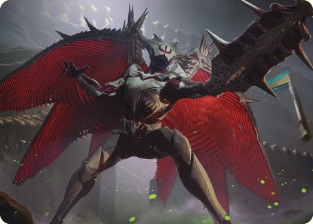 Phyrexian Vindicator Art Card [Phyrexia: All Will Be One Art Series] - Waypoint Games CA