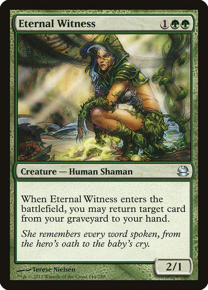 Eternal Witness [Modern Masters] - Waypoint Games CA