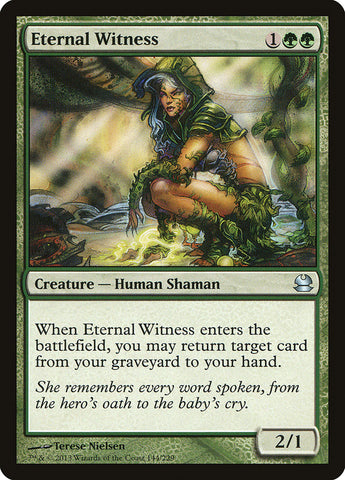 Eternal Witness [Modern Masters] - Waypoint Games CA