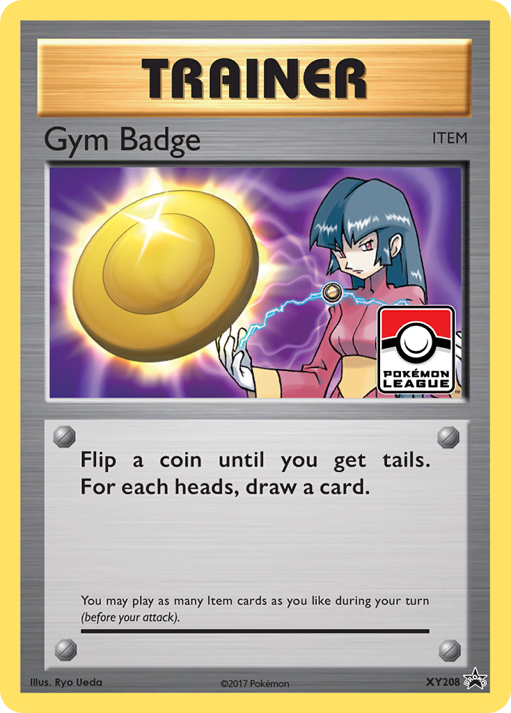 Gym Badge (XY208) (Sabrina) [XY: Black Star Promos] - Waypoint Games CA
