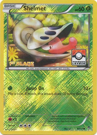 Shelmet (8/111) (League Promo 1st Place) [XY: Furious Fists] - Waypoint Games CA