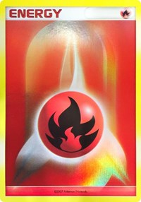 Fire Energy (2007 2008 League Promo) [League & Championship Cards] - Waypoint Games CA