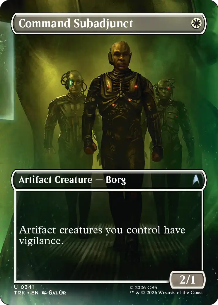 Command Subadjunct (Borderless) [Star Trek]