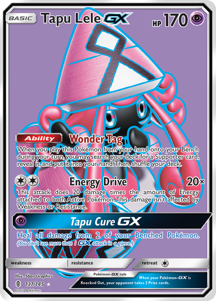Tapu Lele GX (137/145) [Sun & Moon: Guardians Rising] - Waypoint Games CA