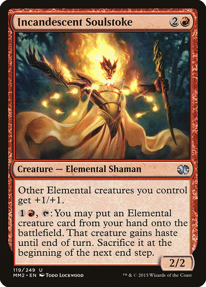 Incandescent Soulstoke [Modern Masters 2015] - Waypoint Games CA
