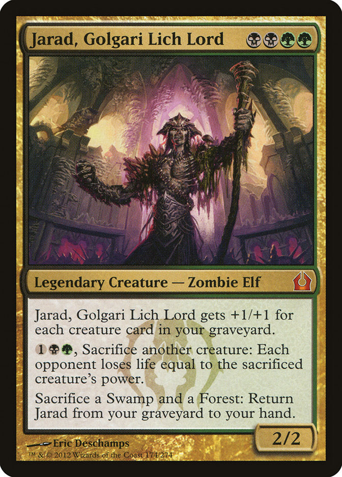 Jarad, Golgari Lich Lord [Return to Ravnica] - Waypoint Games CA