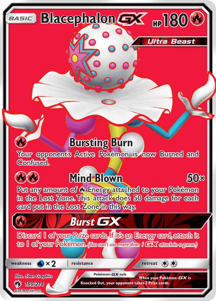 Blacephalon GX (199/214) [Sun & Moon: Lost Thunder] - Waypoint Games CA