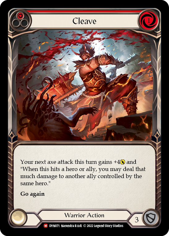 Cleave [DYN071] (Dynasty)  Rainbow Foil - Waypoint Games CA