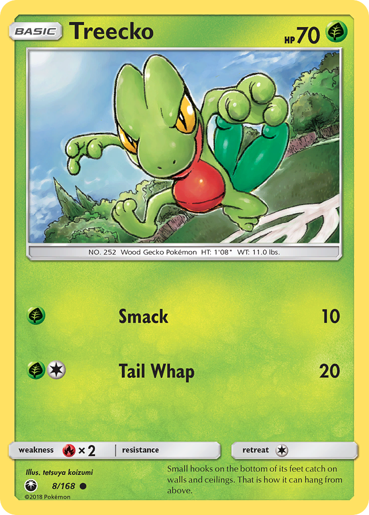 Treecko (8/168) [Sun & Moon: Celestial Storm] - Waypoint Games CA