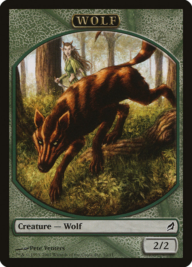 Wolf Token [Lorwyn Tokens] - Waypoint Games CA
