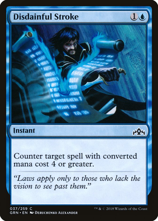 Disdainful Stroke [Guilds of Ravnica] - Waypoint Games CA