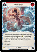 Weave Ice (Red) [OLD014] (Tales of Aria Oldhim Blitz Deck)  1st Edition Normal - Waypoint Games CA
