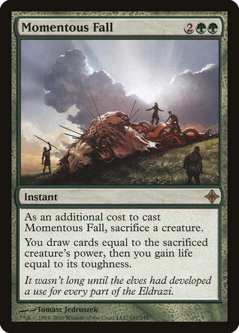 Momentous Fall [Rise of the Eldrazi] - Waypoint Games CA