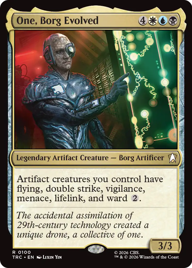 One, Borg Evolved [Star Trek Commander]