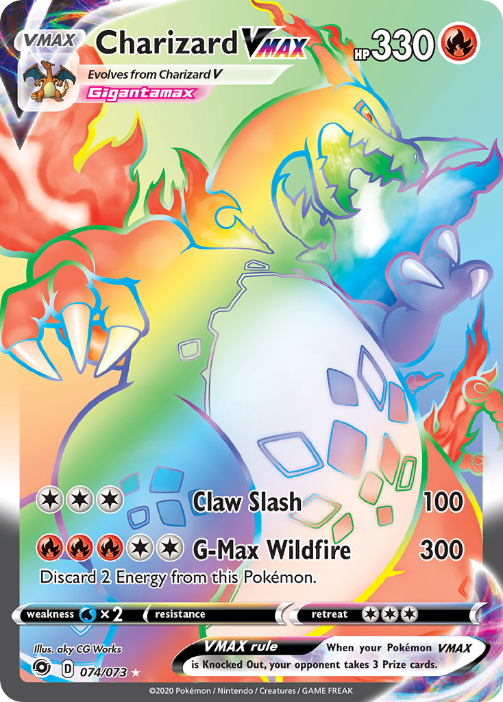 Charizard VMAX (074/073) [Sword & Shield: Champion's Path] - Waypoint Games CA