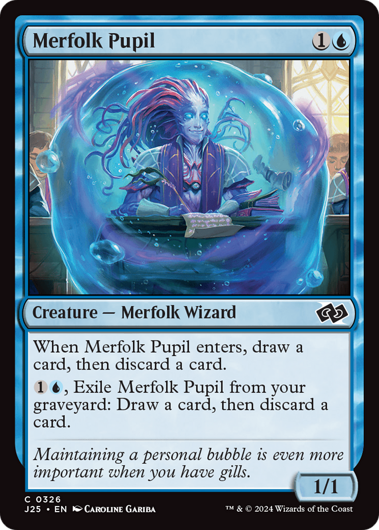 Merfolk Pupil [Foundations Jumpstart] - Waypoint Games CA