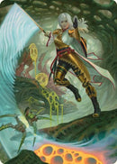 The Eternal Wanderer Art Card [Phyrexia: All Will Be One Art Series] - Waypoint Games CA