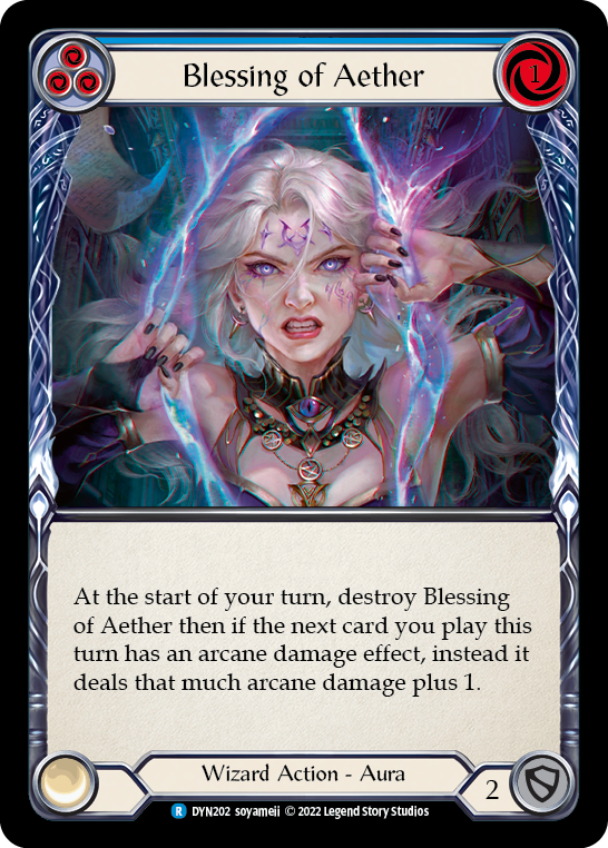 Blessing of Aether (Blue) [DYN202] (Dynasty) - Waypoint Games CA