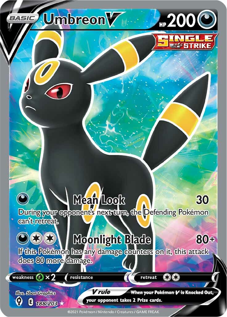 Umbreon V (188/203) [Sword & Shield: Evolving Skies] - Waypoint Games CA