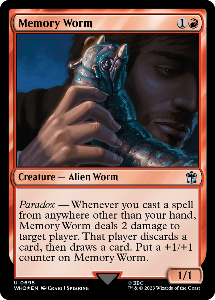 Memory Worm (Surge Foil) [Doctor Who]