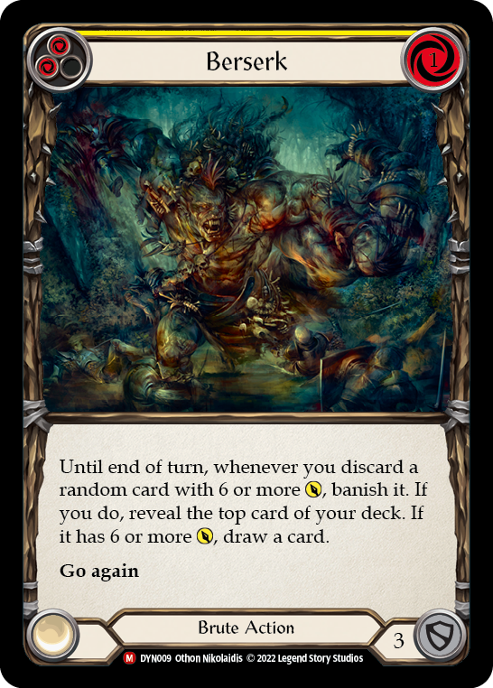 Berserk [DYN009] (Dynasty)  Rainbow Foil - Waypoint Games CA