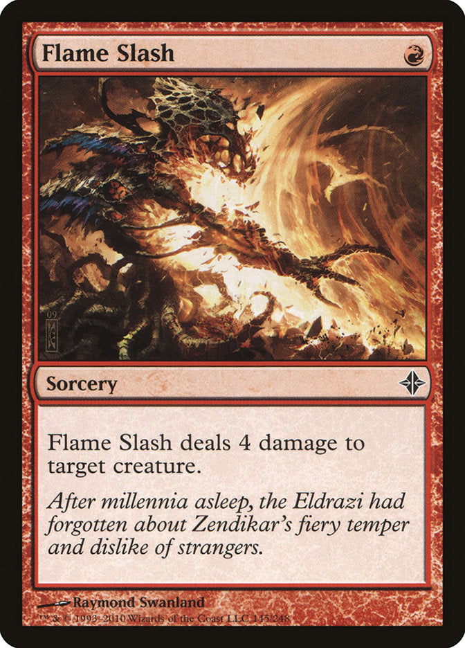 Flame Slash [Rise of the Eldrazi] - Waypoint Games CA