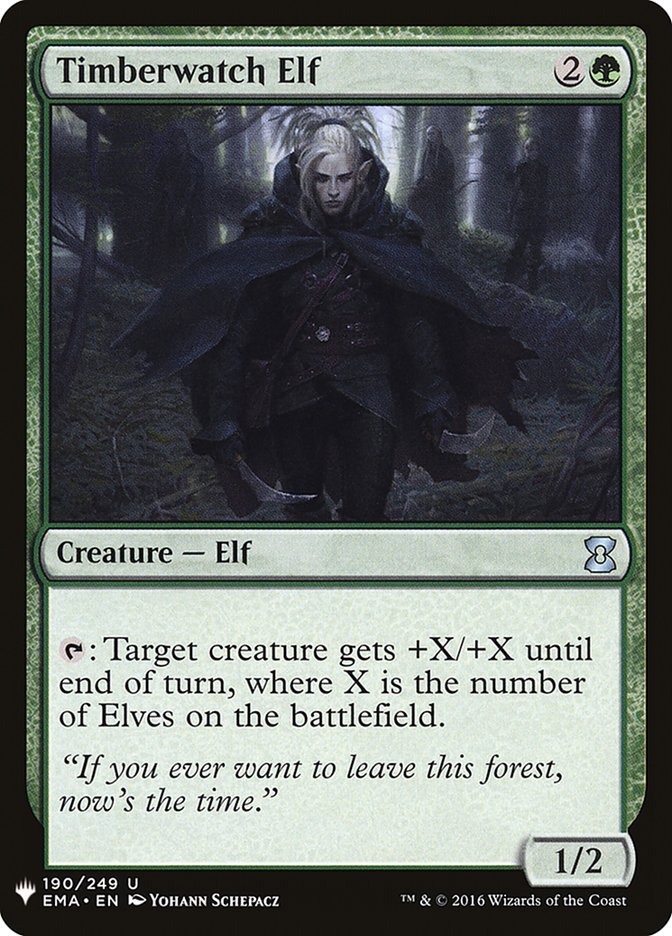 Timberwatch Elf [Mystery Booster] - Waypoint Games CA