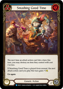 Smashing Good Time (Blue) [EVR172] (Everfest)  1st Edition Rainbow Foil - Waypoint Games CA